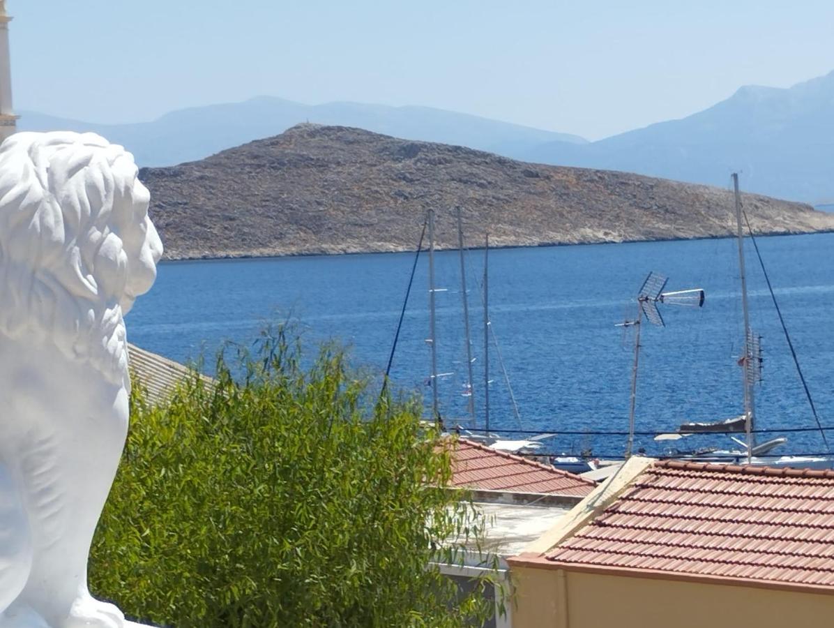 Villa Efraim Amalia Chalki Town Exterior photo
