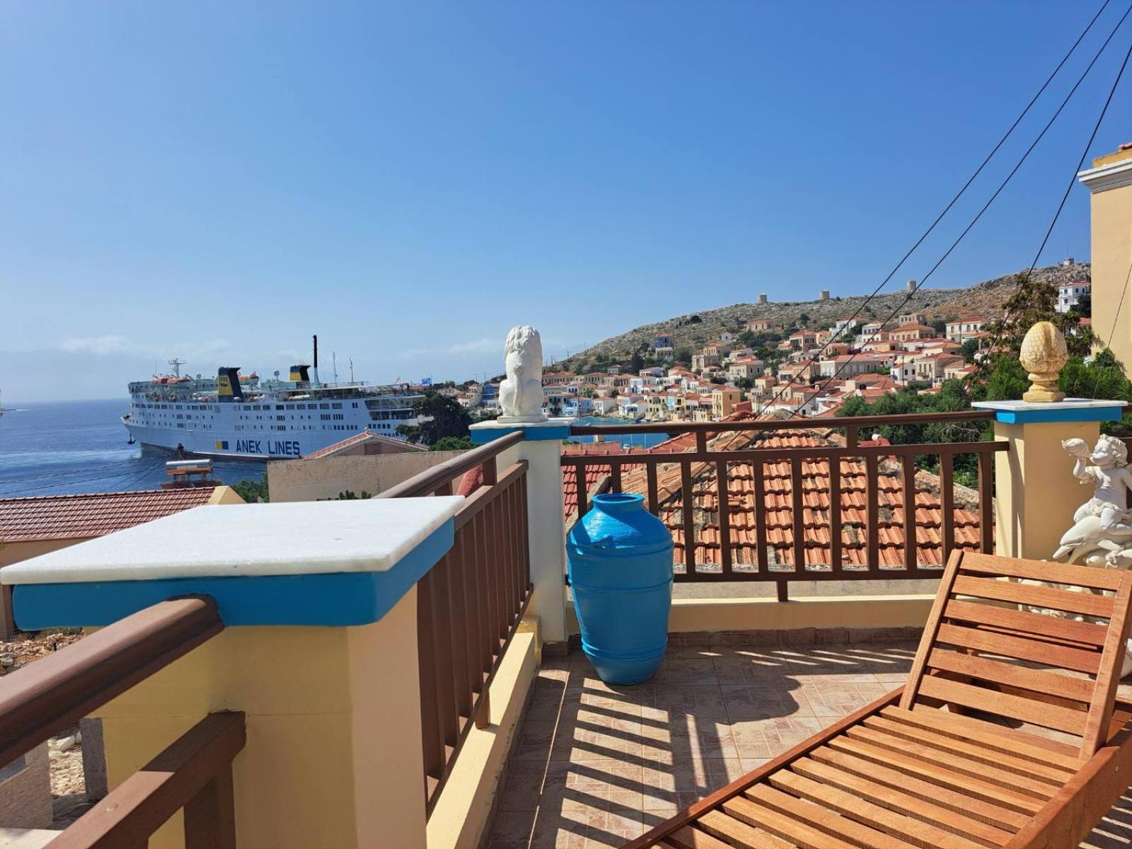 Villa Efraim Amalia Chalki Town Exterior photo