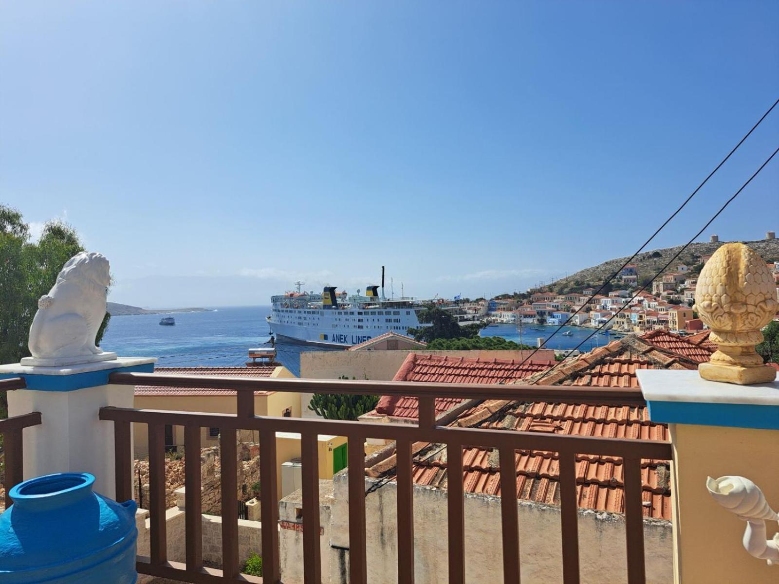 Villa Efraim Amalia Chalki Town Exterior photo