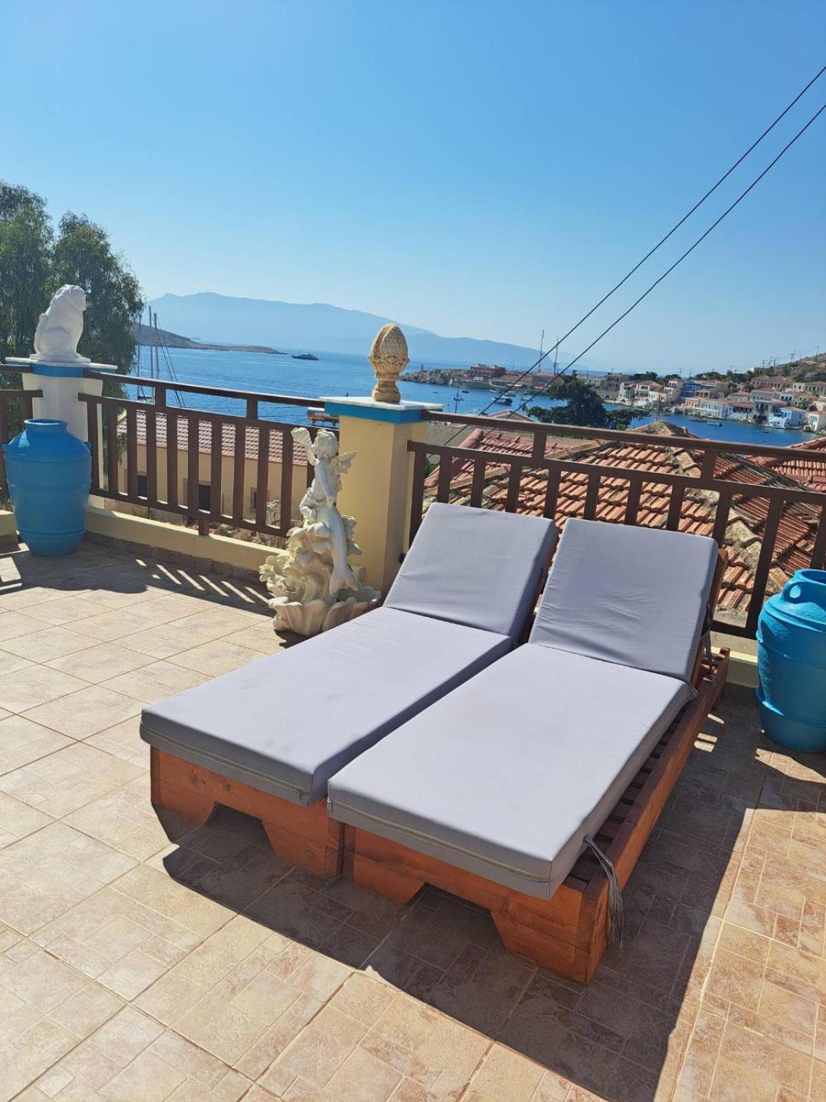 Villa Efraim Amalia Chalki Town Exterior photo