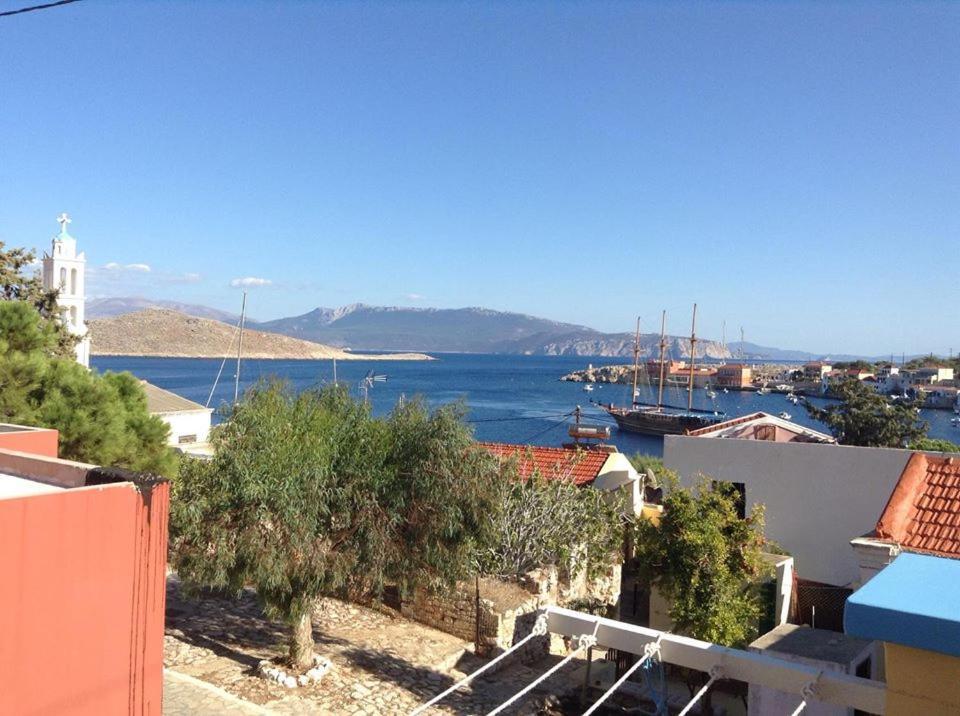 Villa Efraim Amalia Chalki Town Exterior photo
