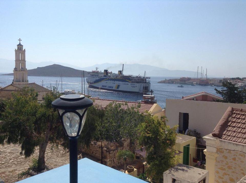 Villa Efraim Amalia Chalki Town Exterior photo
